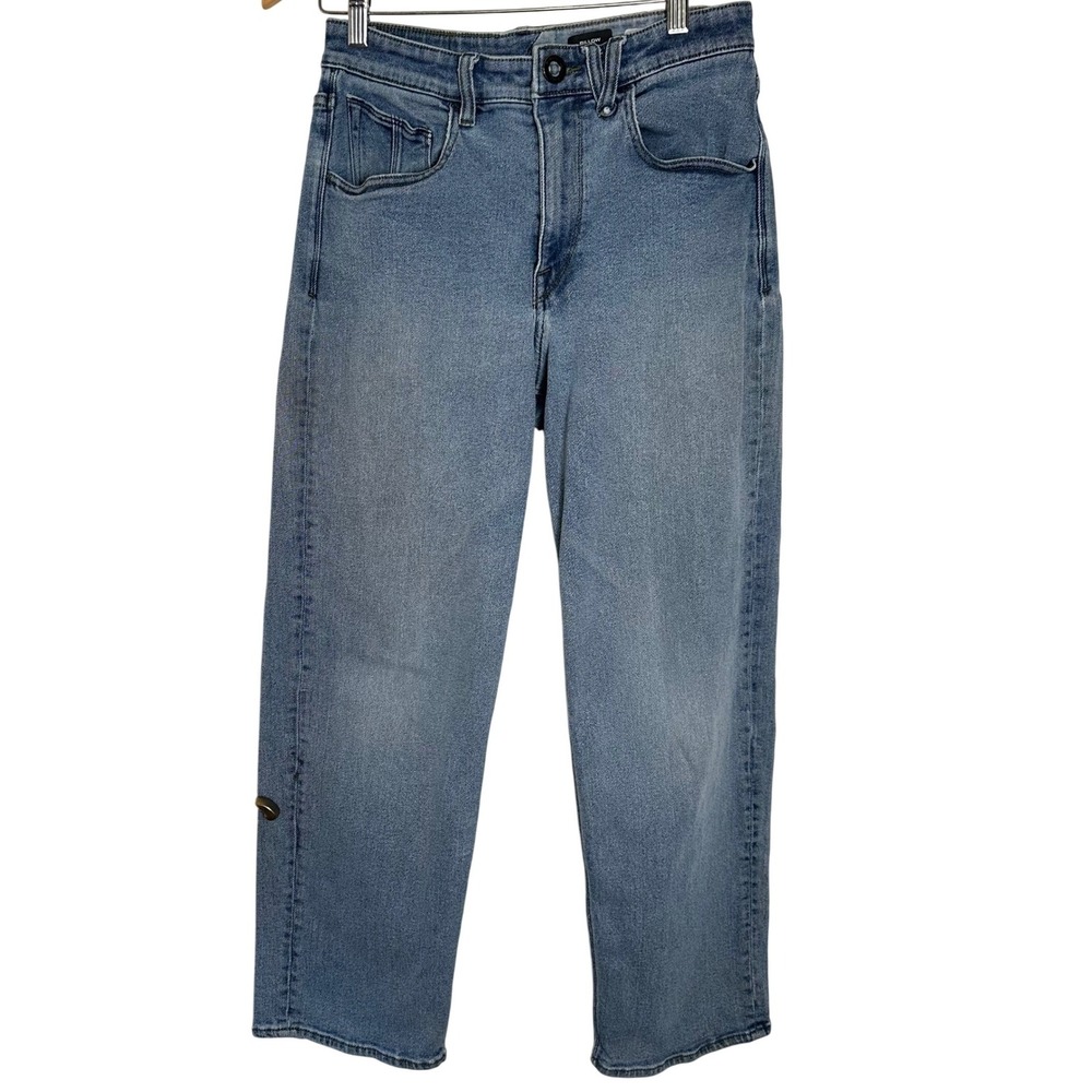 Volcom Billow Loose Jeans Mens 28 Blue Medium‎ Wash Baggy Skate Pants